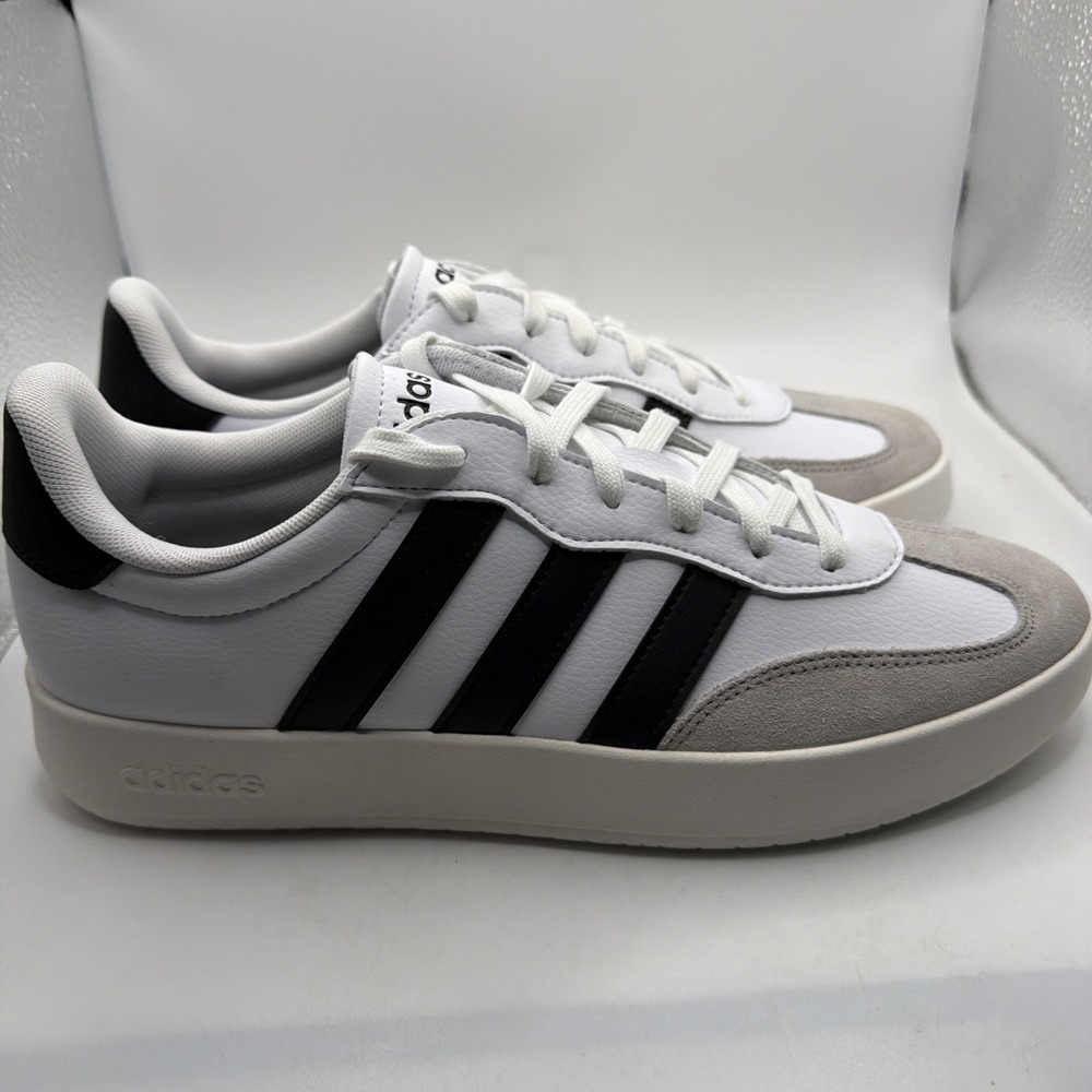 Adidas Women Barreda White Black Grey Size 7.5 shoes sneakers. IH1229. New - Picture 6 of 11